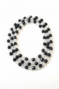 Black and Clear Necklace